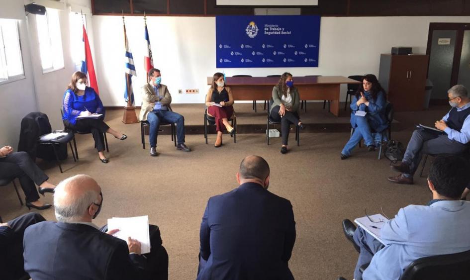 Reunión MTSS-MSP por inclusión laboral de personas con problemas de salud mental Reunión MTSS-MSP por inclusión laboral de personas con problemas de salud mental