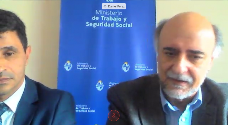 Daniel Pérez y Pablo Mieres en conversatorio web