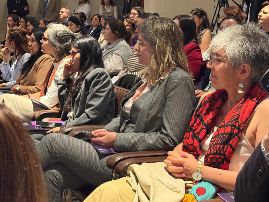 Actividad por Día Internacional de la Eliminación de la Violencia contra la Mujer Público presente