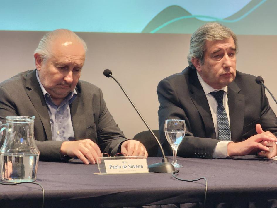 Se abrieron inscripciones para Yo Estudio y Trabajo Ministro Da Silveira y ministro Arizti