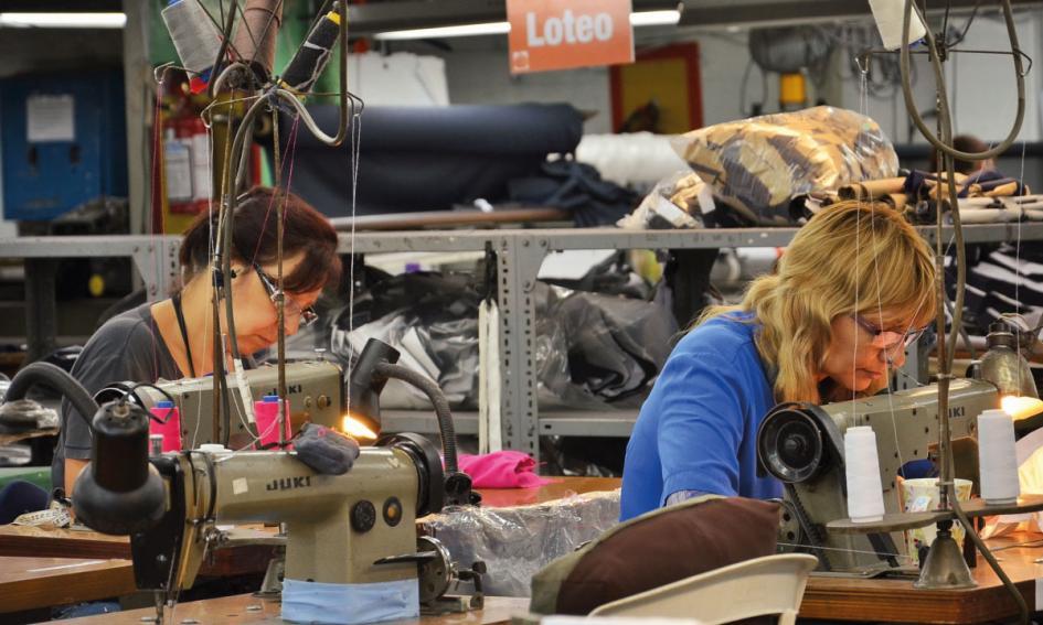 Día de la Aguja Trabajadoras textiles