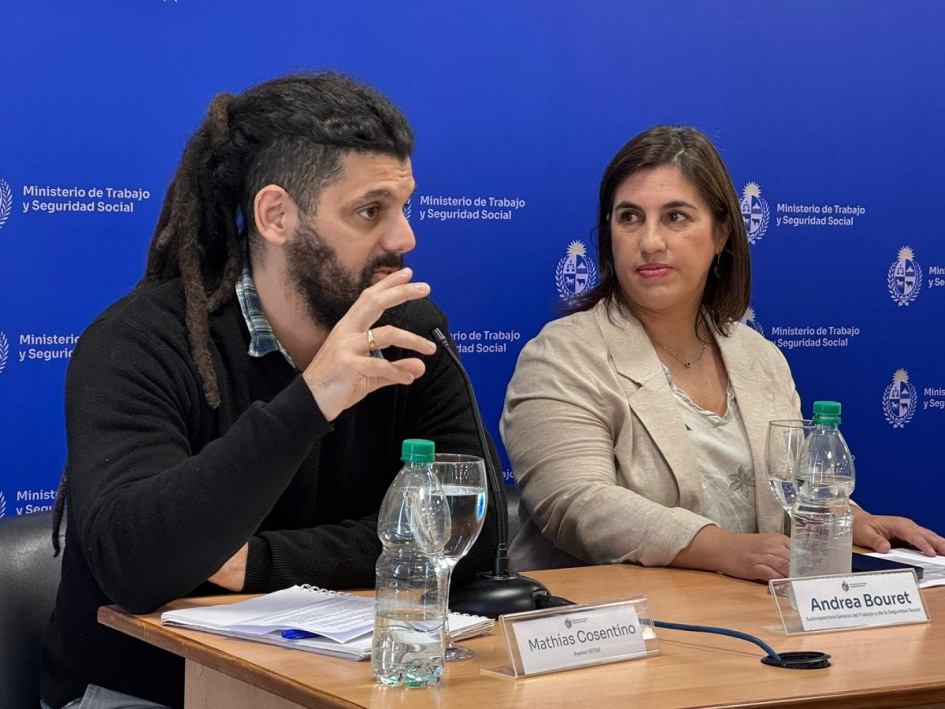 Mathías Consentino y Andrea Bouret en 110 aniversario de la IGTSS