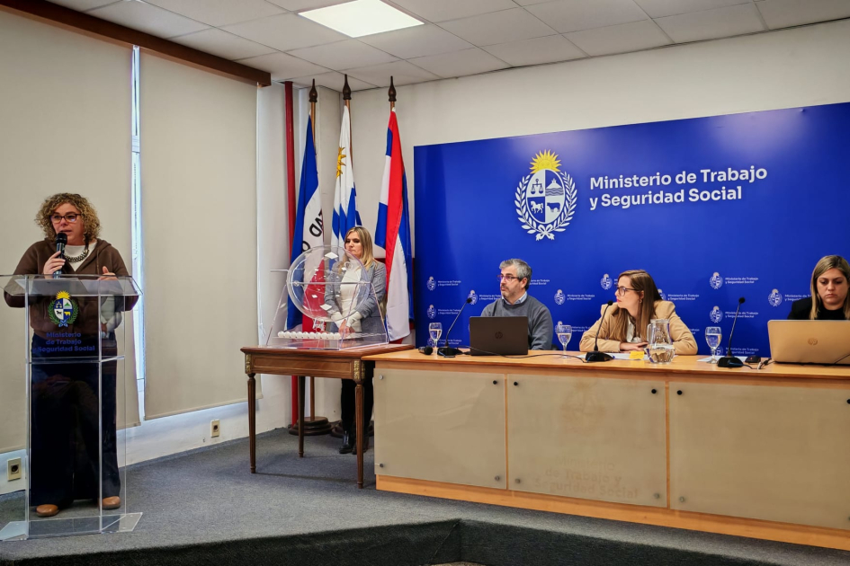 Sorteo de la segunda edición de Uruguay Impulsa Secretaria Ejecutiva del Congreso de Intendentes, Macarena Rubio