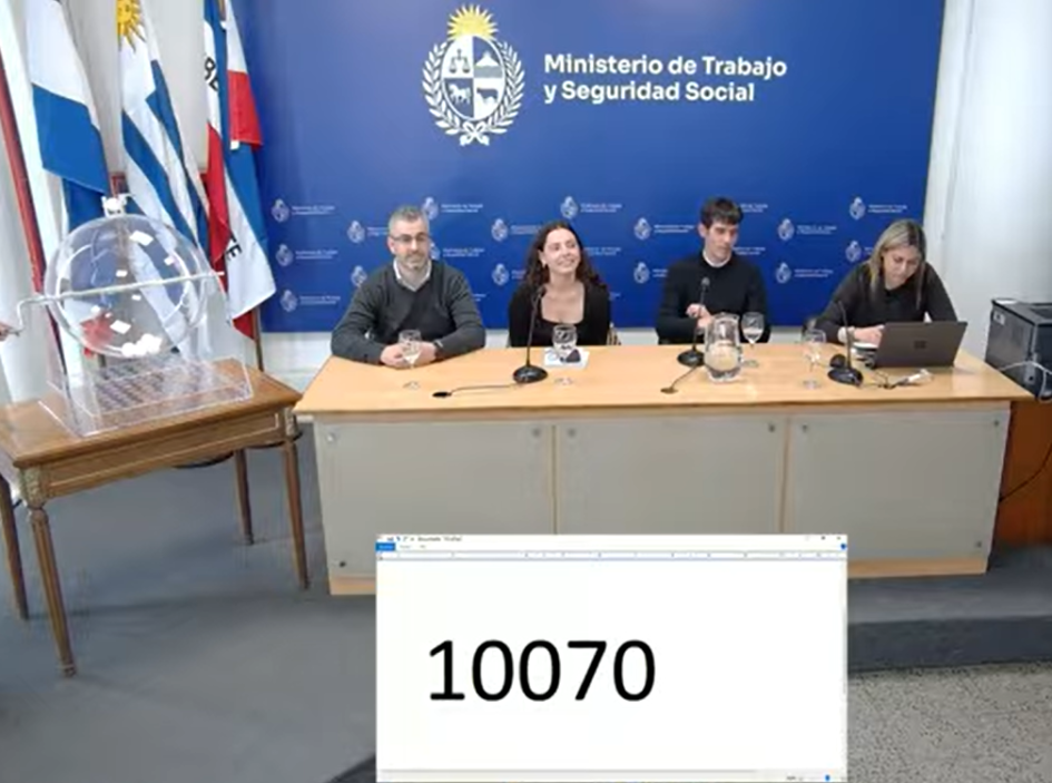 Sorteo de la 14.ª edición de “Yo Estudio y Trabajo” 