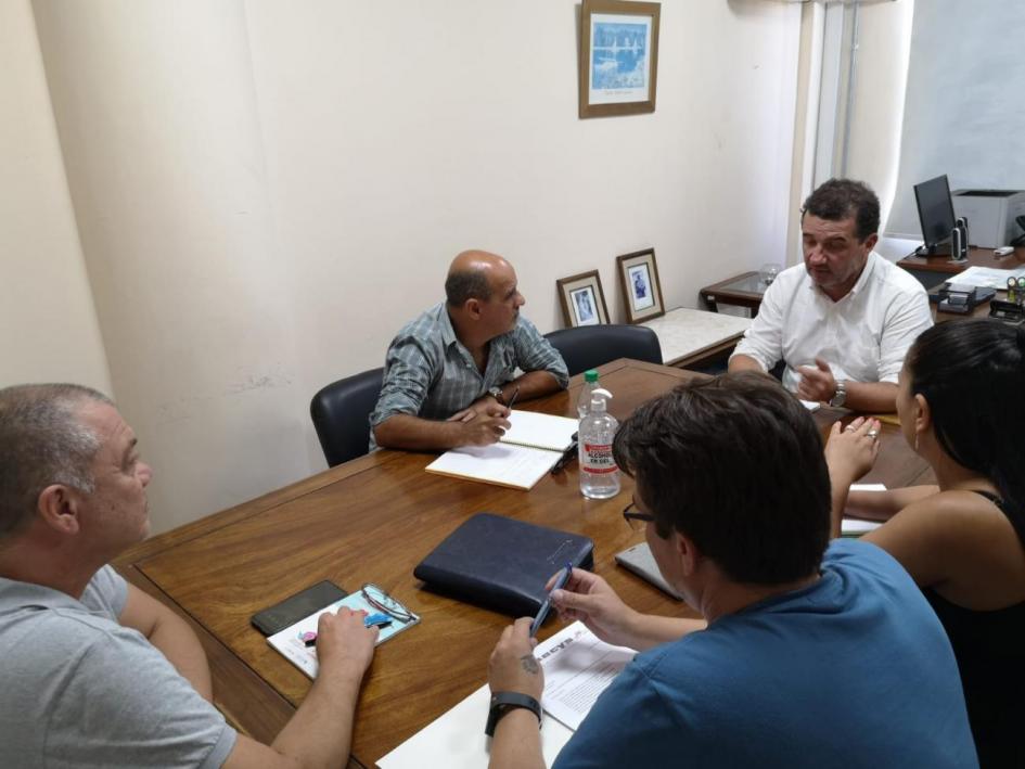 Teijeiro se reunió con FUECYS Teijeiro se reunió con FUECYS