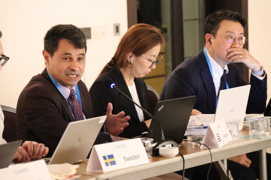 Reunión de la Asociación Mundial de Servicios Públicos de Empleo Daniel Pérez en Reunión de la Asociación Mundial de Servicios Públicos de Empleo