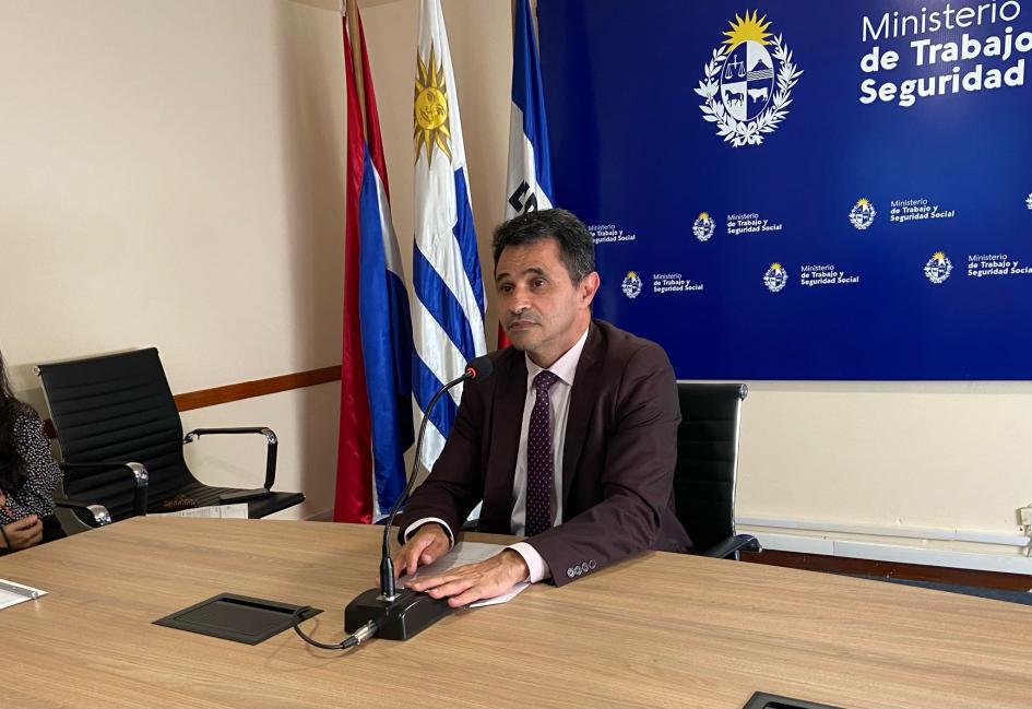 Sorteo Yo Estudio y Trabajo sector privado Daniel Pérez director Nacional de Empleo