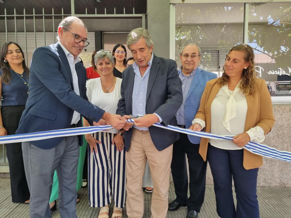 Inauguración de nueva Oficina de Trabajo en Pando Prati, Arizti y Arlegui inauguran instalaciones de nueva oficina del MTSS en Pando
