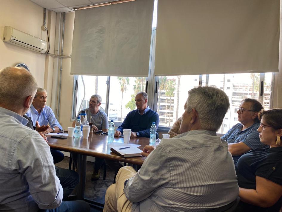 MTSS convocó a cámaras y sindicato de la construcción on la participación del ministro Castillo, MTSS convocó a cámaras y sindicato de la construcción