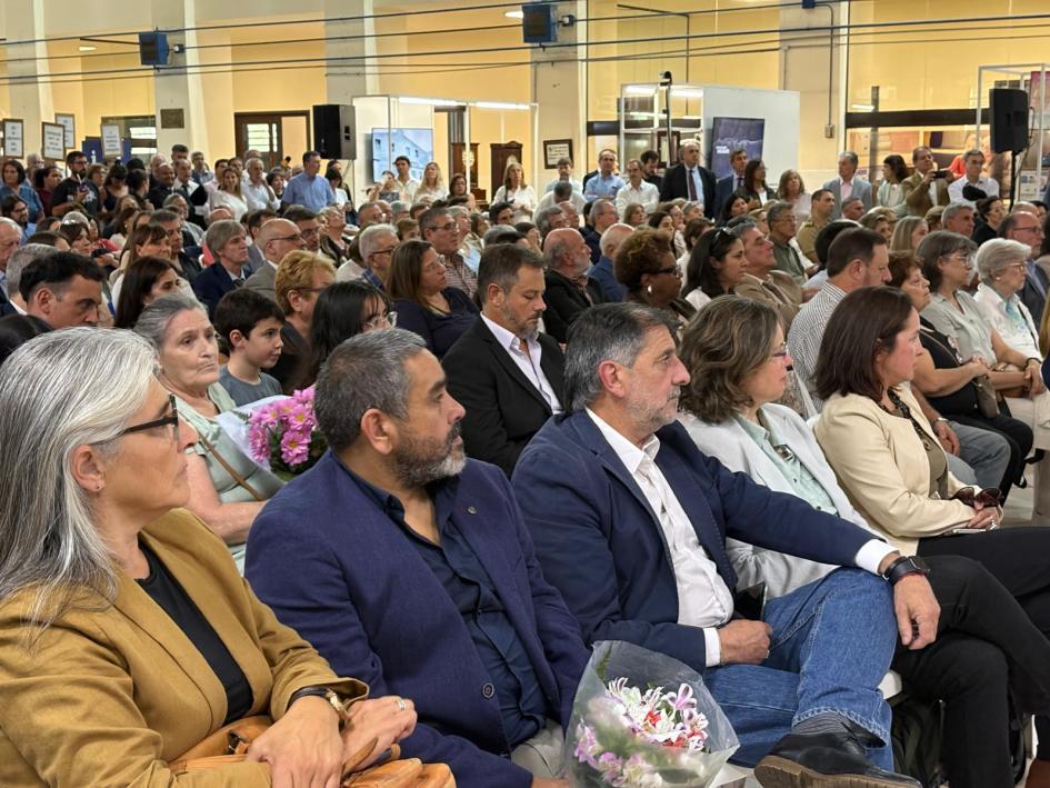 Asunción de autoridades del Banco de Previsión Social público presente
