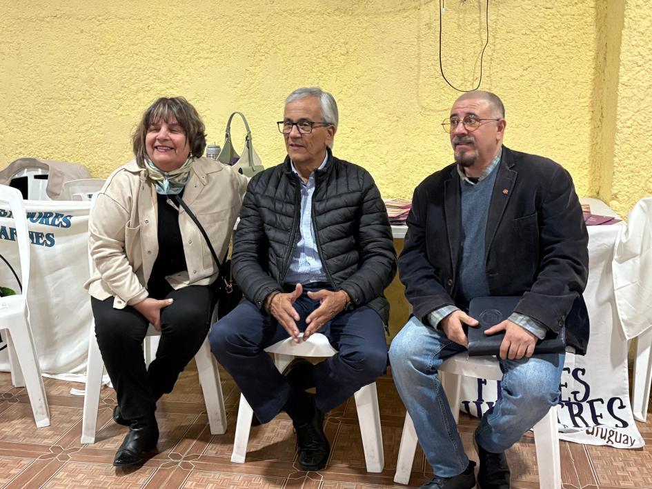 Día del trabajador y trabajadora rural en Santa Rosa Ministro Juan Castillo y director Darío Mendiondo
