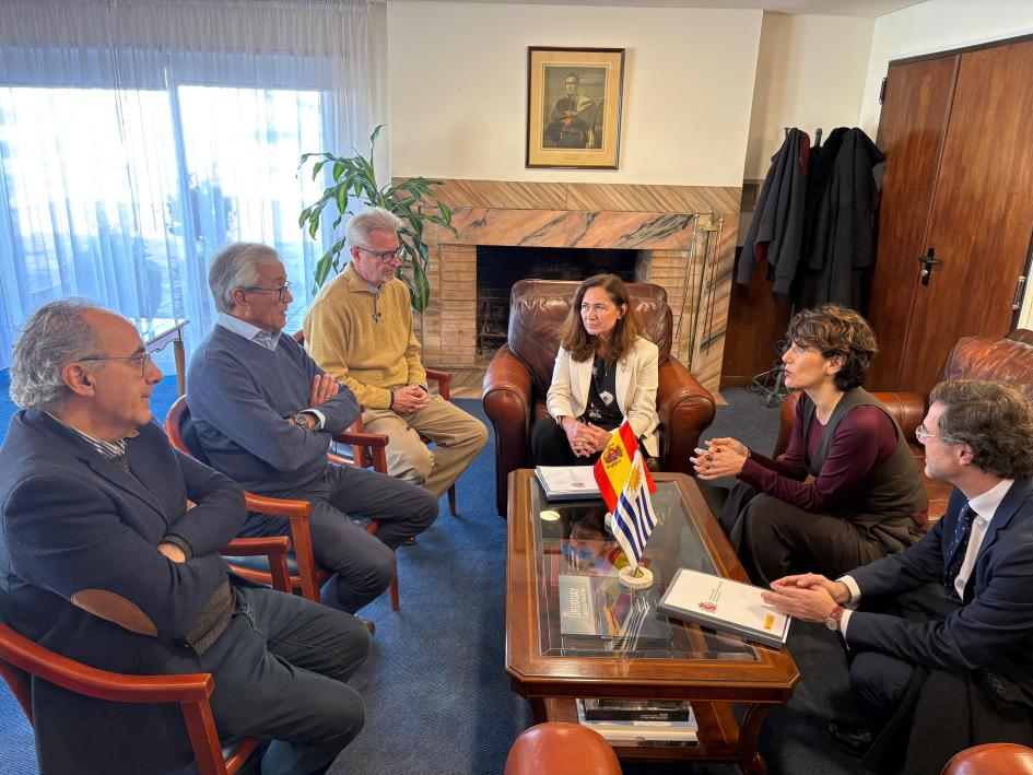 Ministro Juan Castillo se reunió con ministra Saiz Delgado Autoridades del MTSS recibieron a ministra española de Inclusión, Seguridad Social y Migraciones