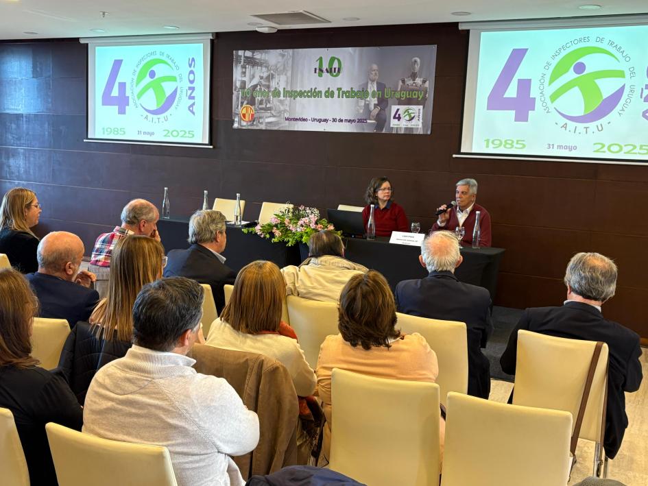 Puig y Bajac participaron en Encuentro Nacional de Inspectores de Trabajo 10° Encuentro Nacional de Inspectores de Trabajo