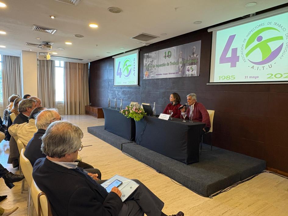 Puig y Bajac participaron en Encuentro Nacional de Inspectores de Trabajo 10° Encuentro Nacional de Inspectores de Trabajo