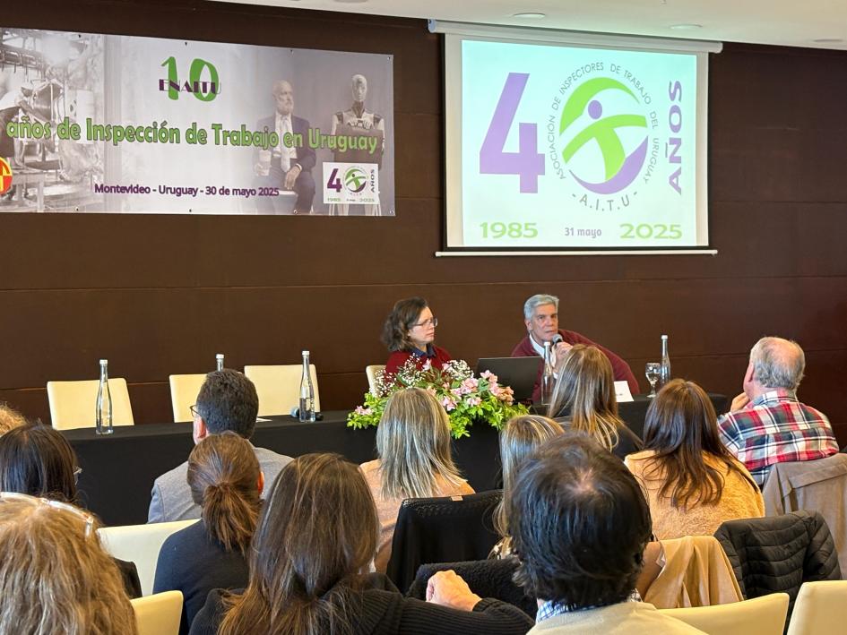 Puig y Bajac participaron en Encuentro Nacional de Inspectores de Trabajo 10° Encuentro Nacional de Inspectores de Trabajo