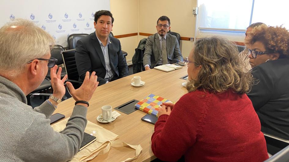 Reunión con representantes de la Conferencia Interamericana de Seguridad Social Reunión con representantes de la Conferencia Interamericana de Seguridad Social