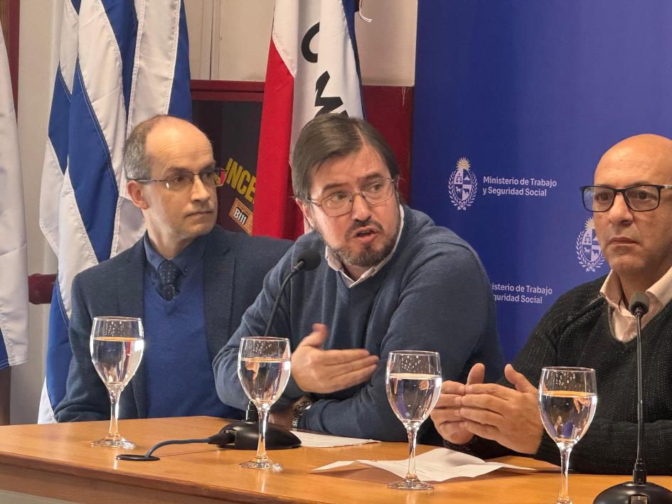Jornada de sensibilización por el Día Mundial contra el Trabajo Infantil vicepresidente del INAU, Mauricio Fuentes