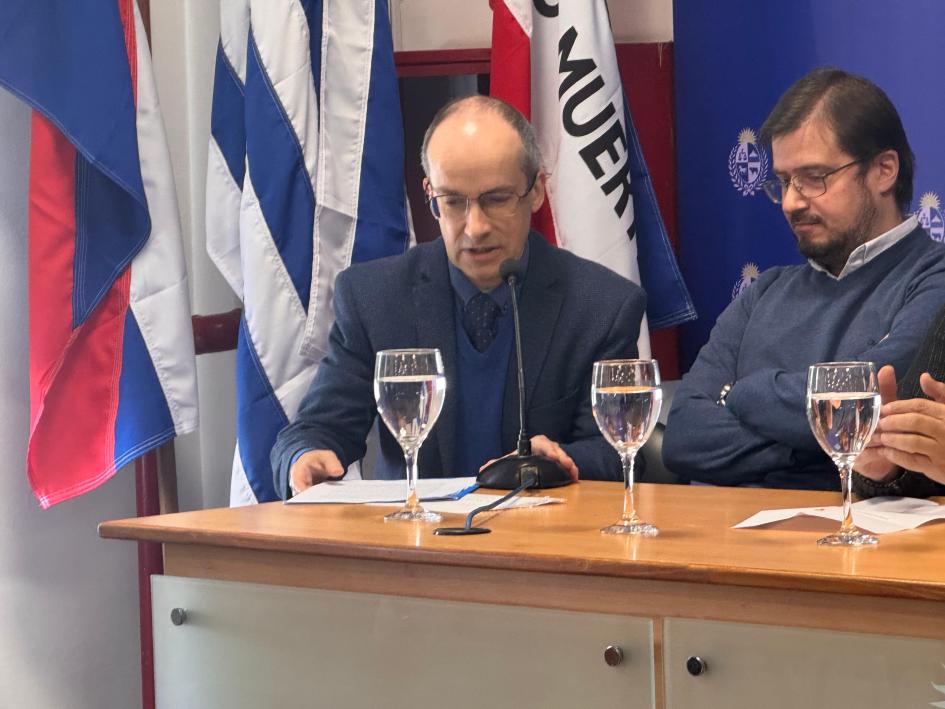 Jornada de sensibilización por el Día Mundial contra el Trabajo Infantil coordinador de programas de UNICEF, Michel Guinand