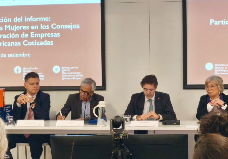 La igualdad de género como clave para la competitividad empresarial Ministro Castillo participó en apertura del evento