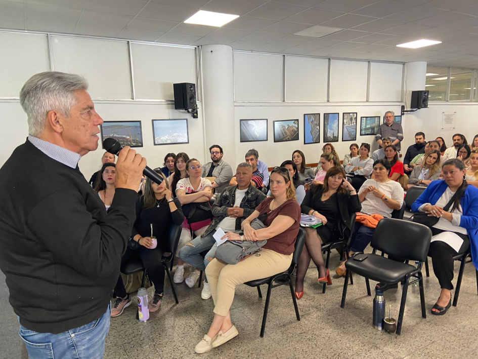 Inspección del Trabajo realizó capacitación sobre Convenio 190 de OIT Inspector general Luis Puig