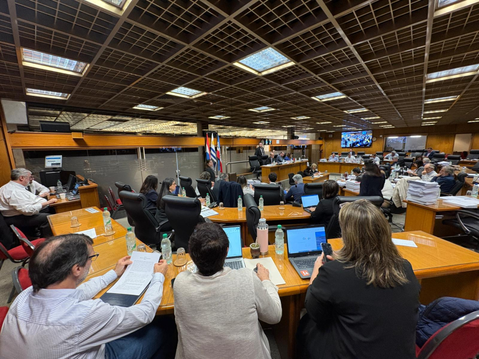 Delegación del MTSS en Comisión de Presupuesto