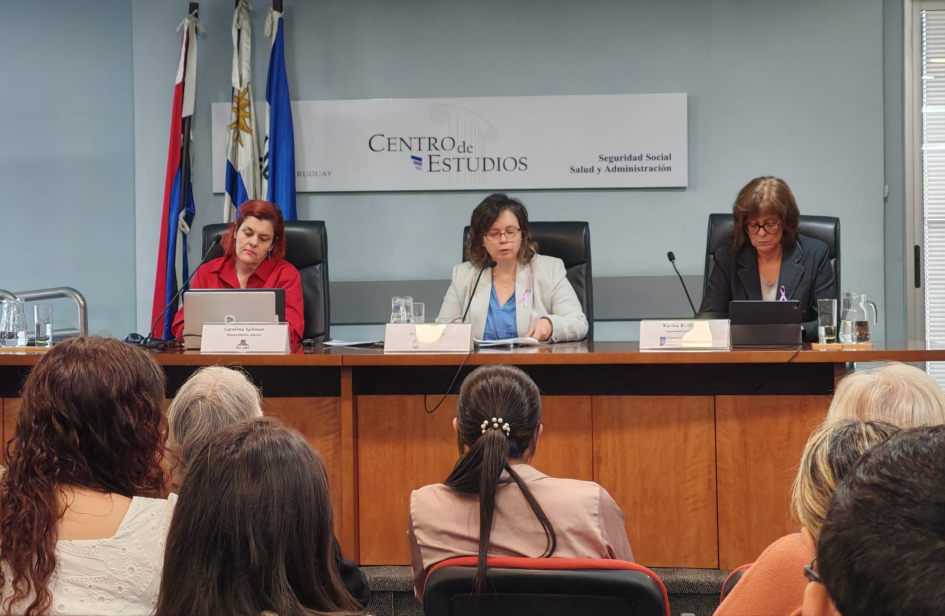 Bajac en Ciclo de charlas del BPS por 25N