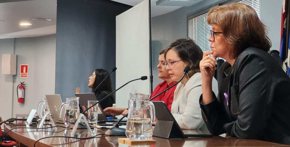 Bajac en Ciclo de charlas del BPS por 25N