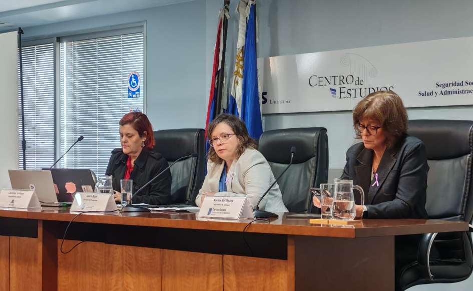 Bajac en Ciclo de charlas del BPS por 25N