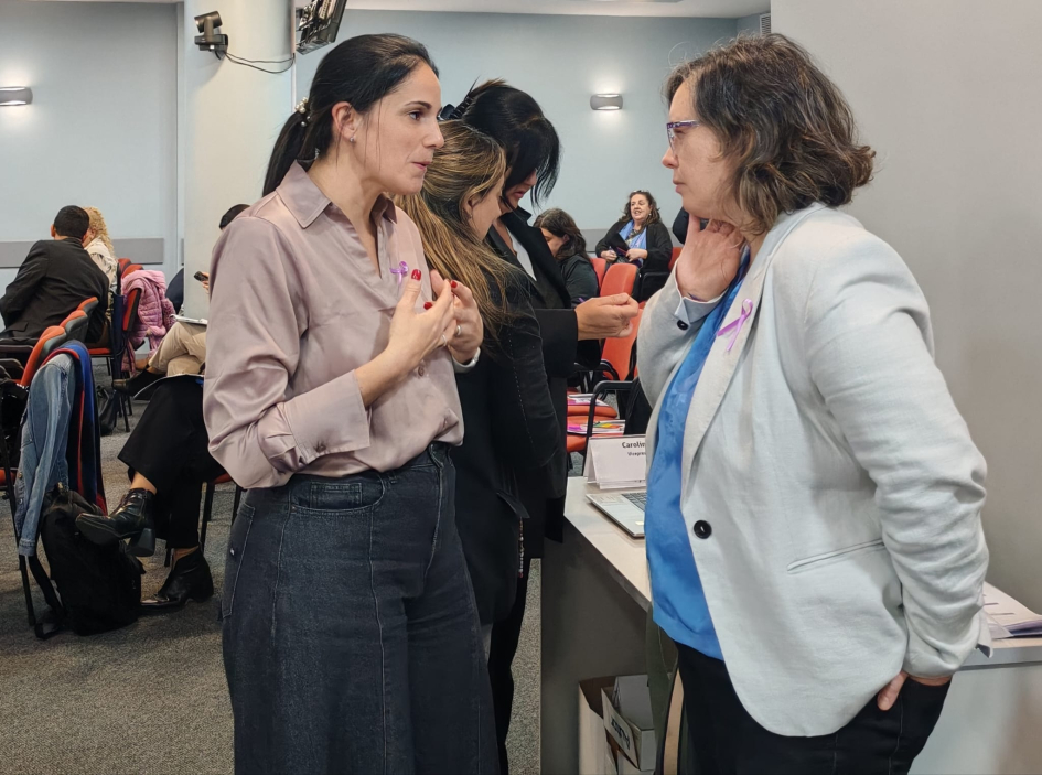 Bajac en Ciclo de charlas del BPS por 25N