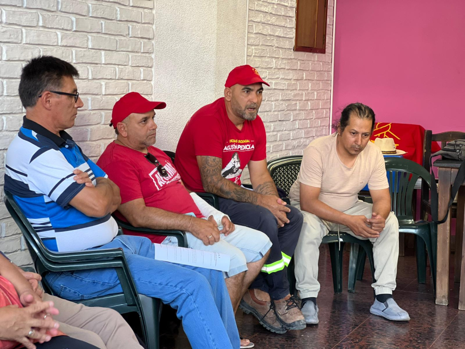 fotos de los participantes de la reunión