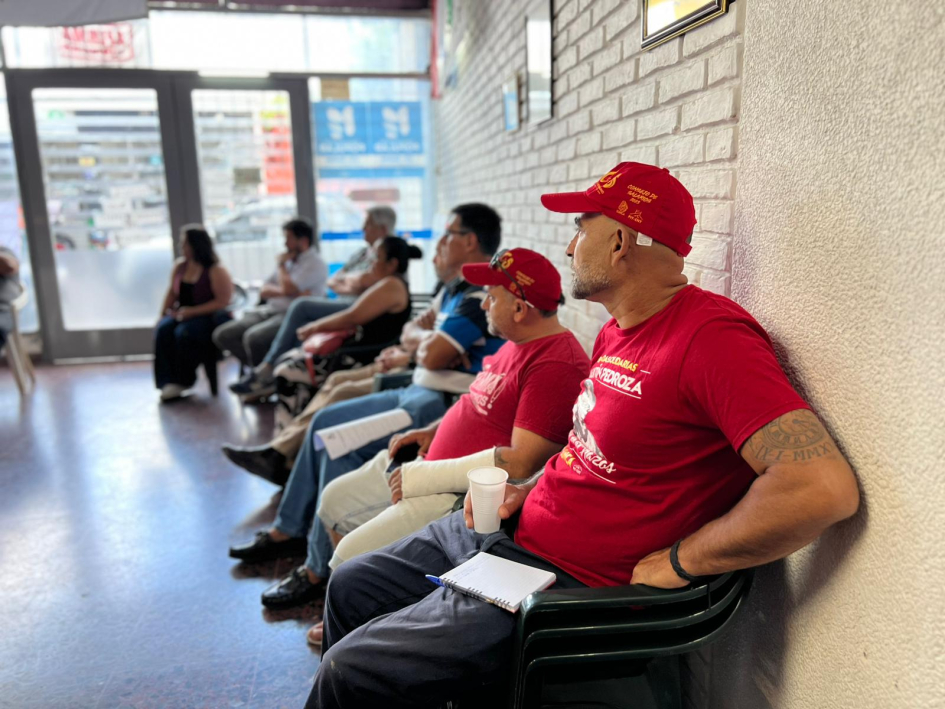 fotos de los participantes de la reunión