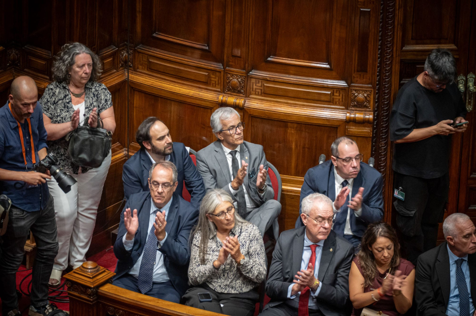 Ministro Castillo presente en Asamblea General durante el Mensaje del Presidente