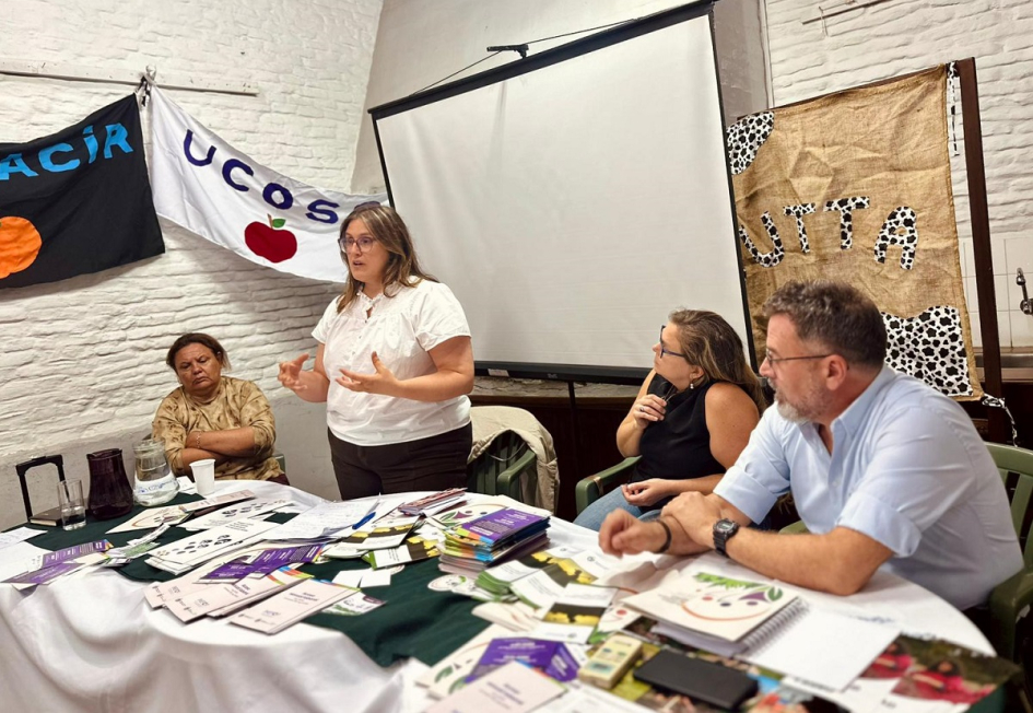 Barrios participó en Jornada de Asalariadas Rurales en Durazno