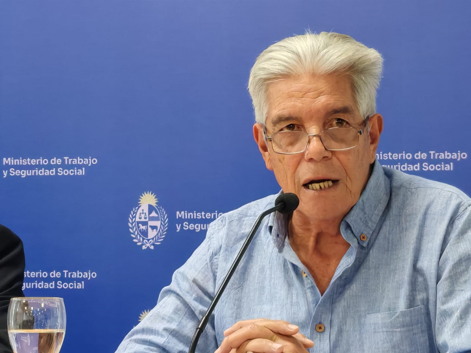 Inspector general Luis Puig durante la presentación