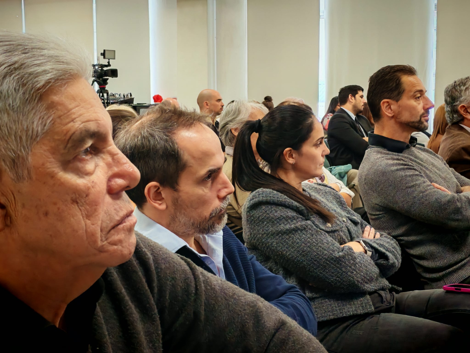 Autoridades del BPS y MTSS en acto central de la Semana de la Seguridad Social