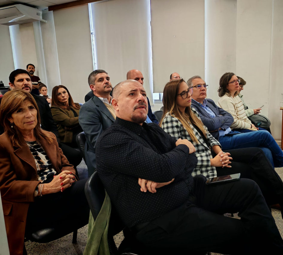 Autoridades del BPS y MTSS en acto central de la Semana de la Seguridad Social