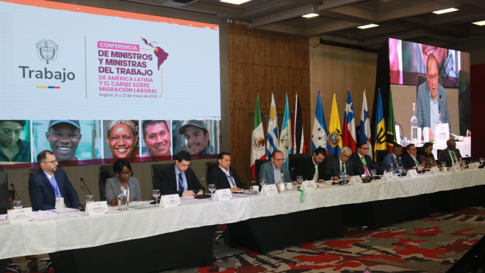 Conferencia de Ministras y Ministros del Trabajo de América Latina y el Caribe en Bogotá