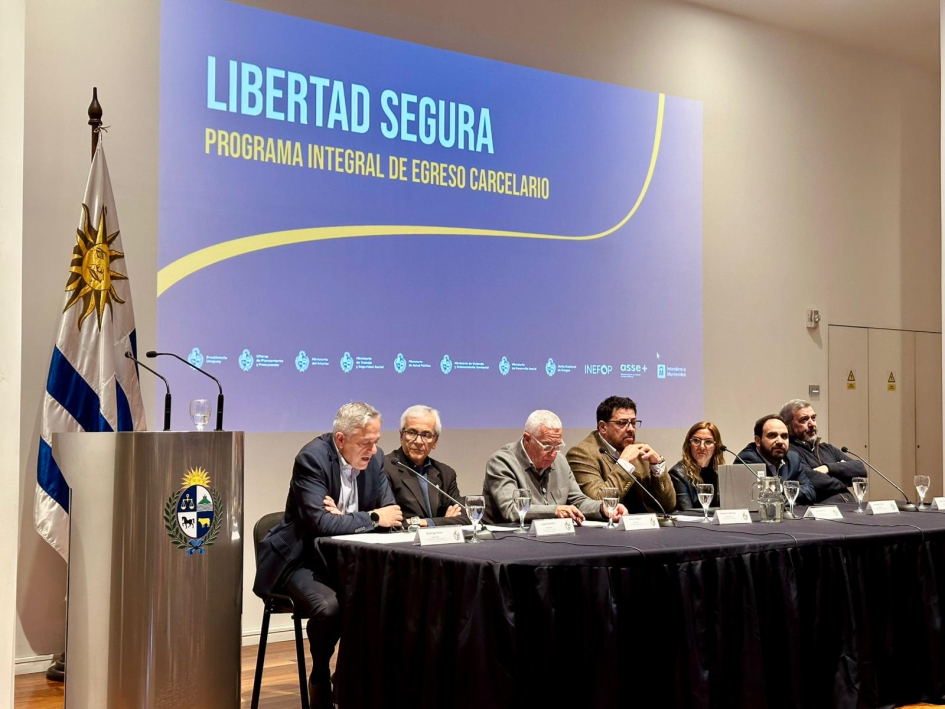 Libertad Segura impulsa la inclusión social de personas liberadas con el empleo como eje central Autoridades de Gobierno en lanzamiento de Libertad Segura