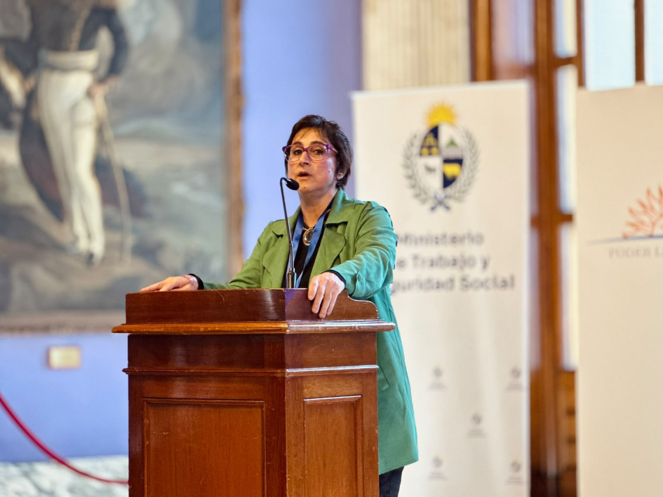 Trabajo doméstico: 20 años de derechos, organización y diálogo social Presidenta del BPS Jimena Pardo