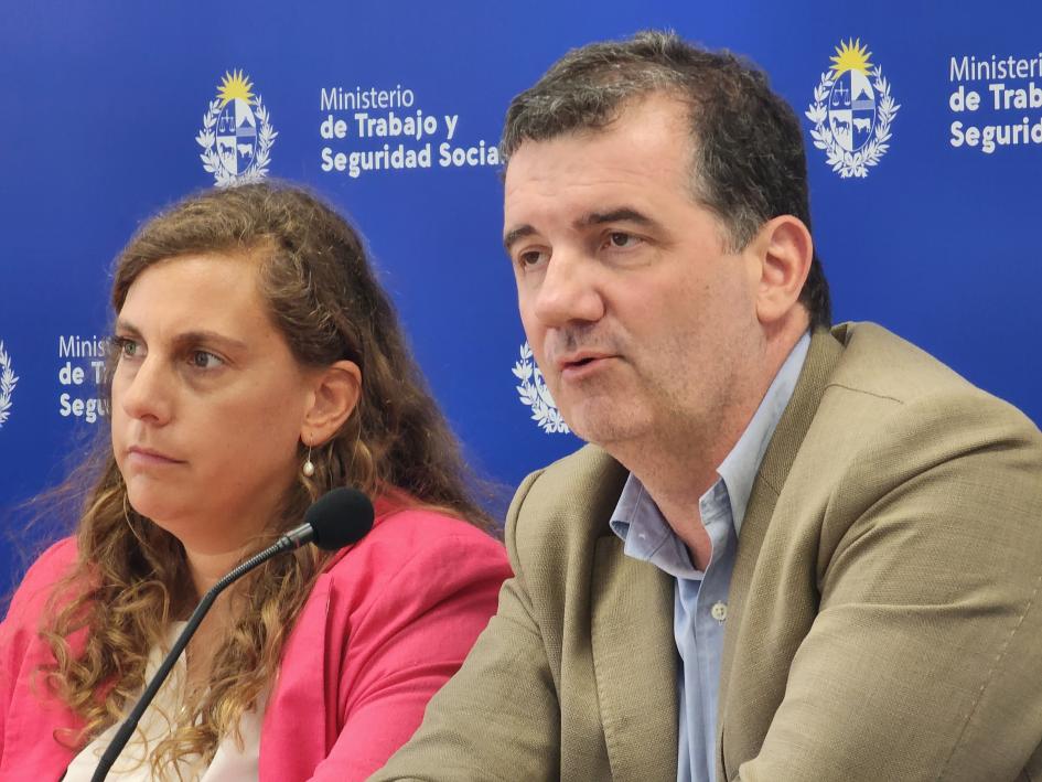 Autoridades del MTSS realizaron balance del 2023 Arlegui y Teijeiro