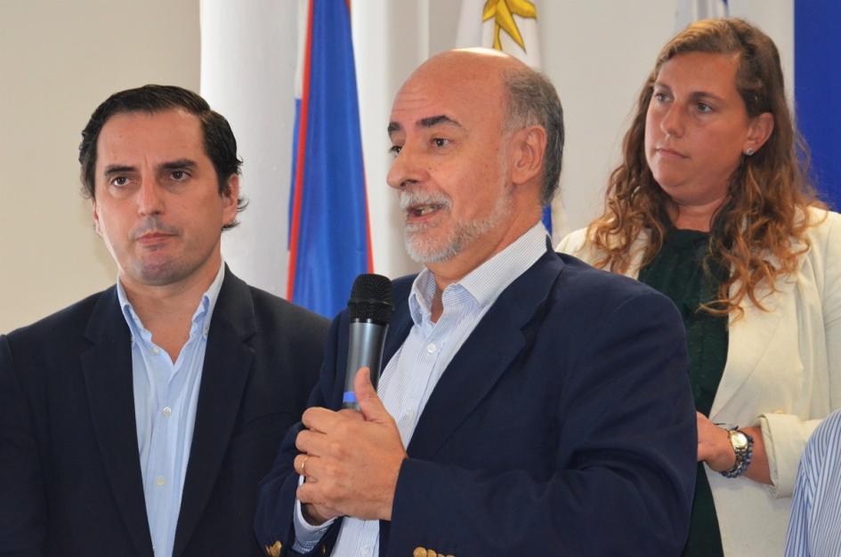 Ministro Pablo Mieres Autoridades realizan balance anual