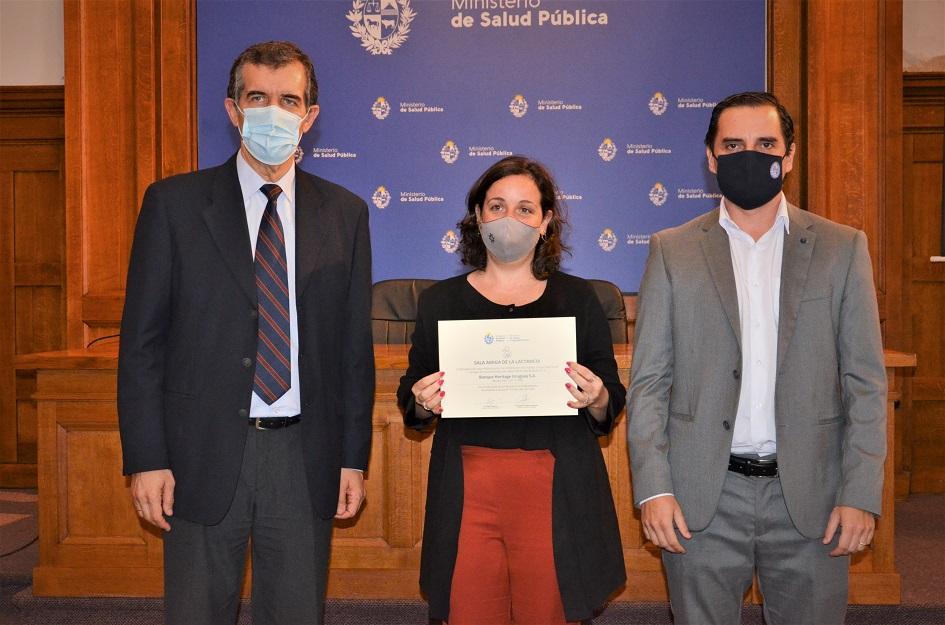 Entrega de certificados salas de lactancia Entrega de certificados salas de lactancia