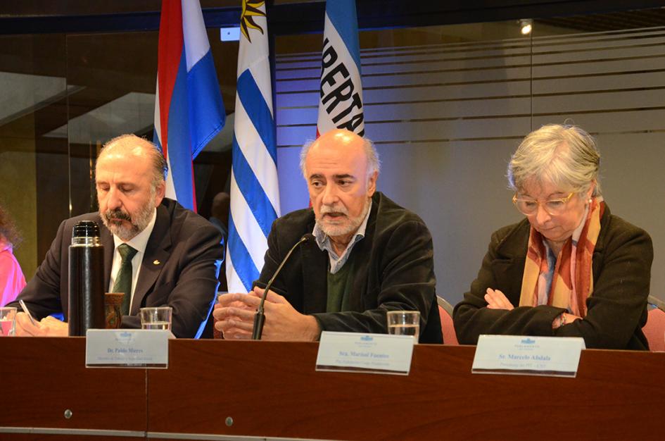 Mieres y resto del panel en Diálogo por reducción de Jornada Mieres y resto del panel en Diálogo por reducción de Jornada