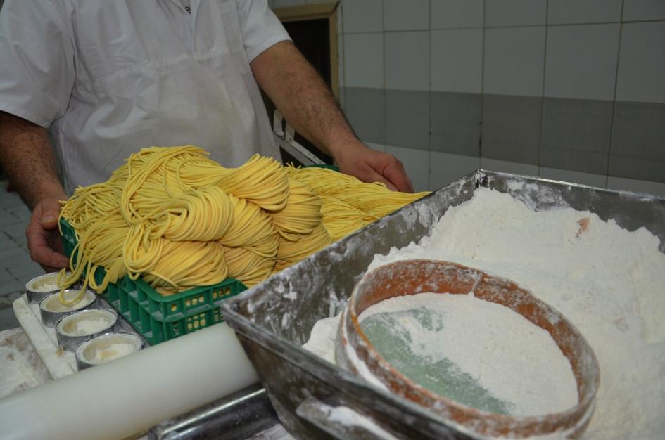 Elaboración de pastas frescas