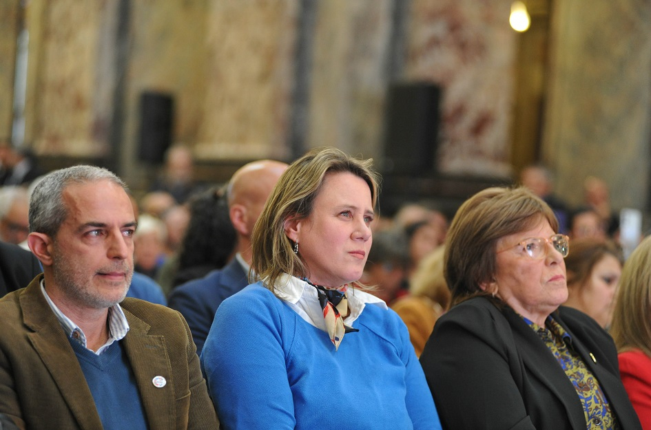 Parte del público presente
