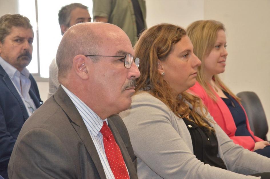 Valentina Arlegui, Santiago Torres (MTSS) Convenio entre el MTSS y la Suprema Corte de Justicia
