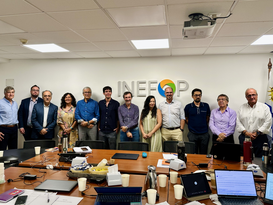 Castillo participó en sesión del Consejo Directivo de INEFOP