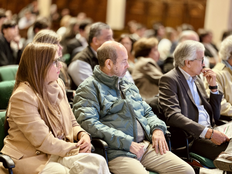 Castillo subrayó la importancia de acercar a los estudiantes al mundo del trabajo Chiquiar, Inchauspe y Castillo en apertura de la 16.ª Feria Laboral de la UCU