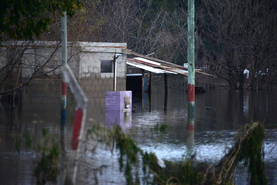 Apoyo a empresas por inundaciones Zona inundada