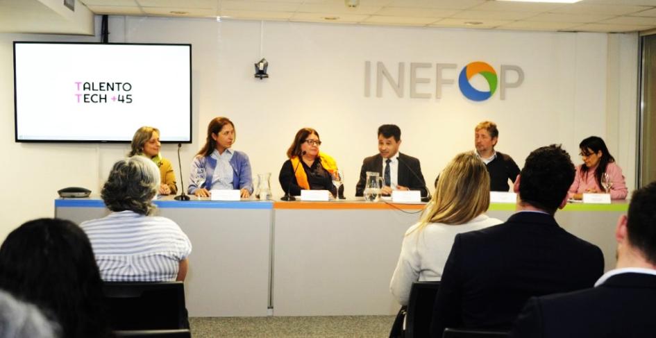 Lanzamiento de Talento Tech +45 Autoridades en lanzamiento de Talento Tech +45